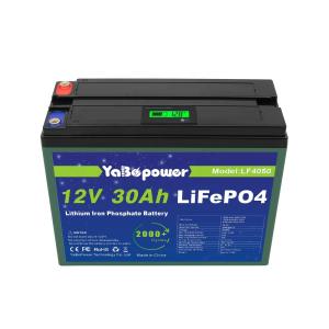 Quality 24V 24v 30ah Lifepo4 Rechargeable Battery Deep Cycle 15A 32700 Cell Battery wholesale