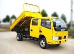 Gasoline Used Light Duty Dump Trucks , Used Dumper Trucks ISO CCC Certificated