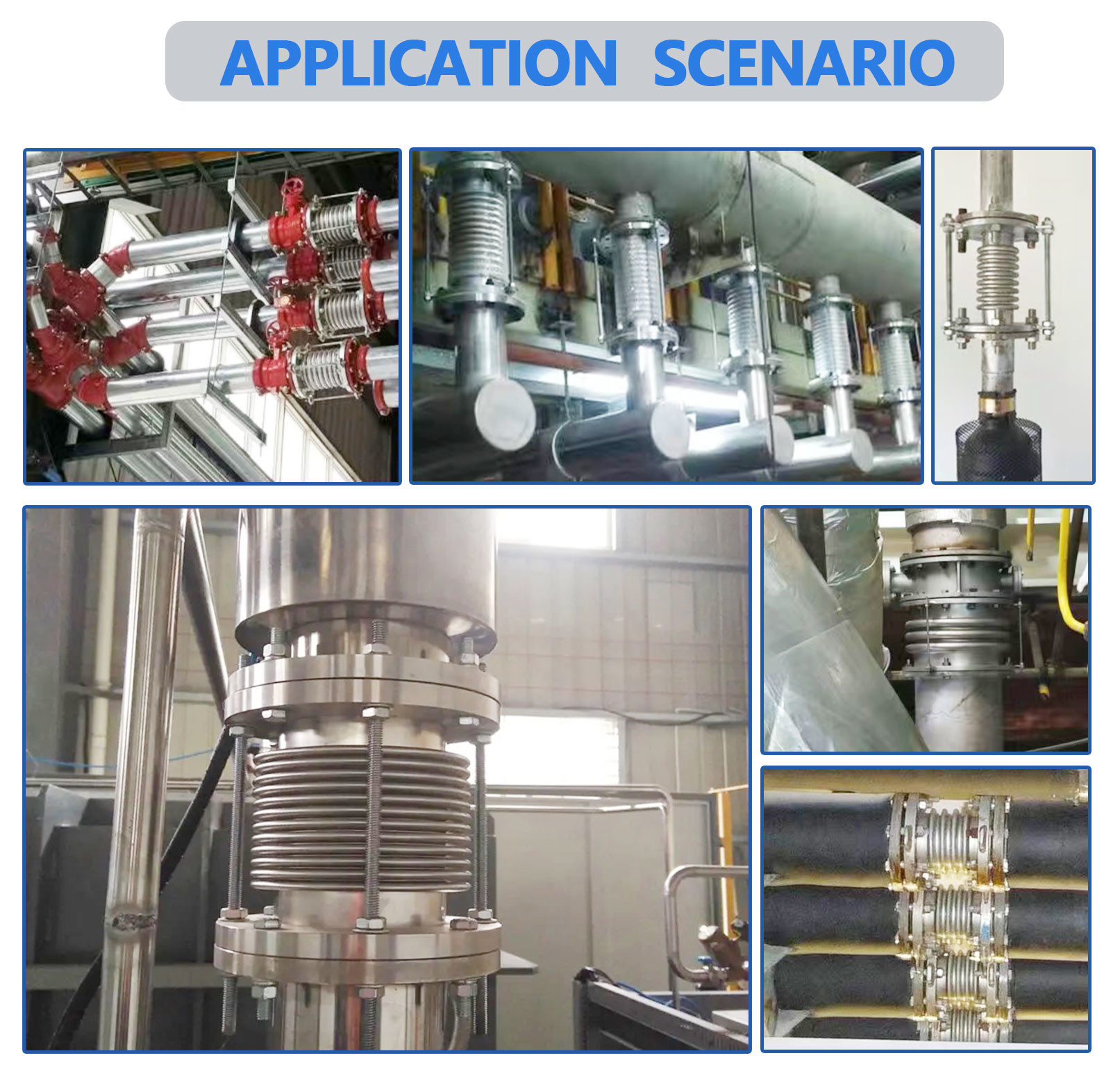 Anti-Torsion Ripple Compensator Metal Vibration Dampener