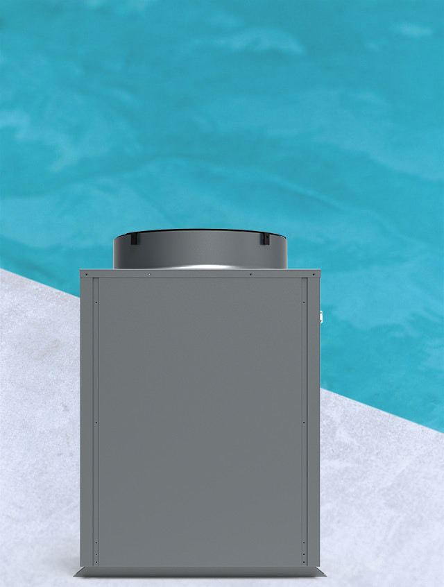 25KW Commercial Swimming Pool Heat Pump Air Water Systems 120KG