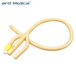Medical Disposable Urinary Catheter 2way 3way Silicone Coated Catheter Latex