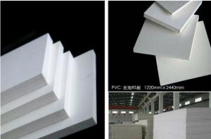 Quality White Cabinet Durable PVC Forex Sheet Fire Retardant Rigid 1220 X 2440mm wholesale