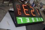 LED Digital Red/Green color Gas Price Sign for Gas Station