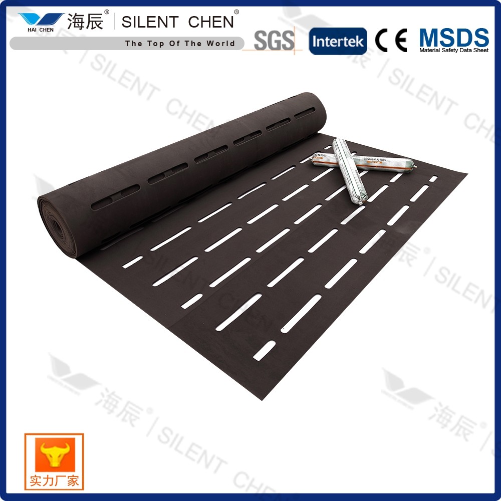 2mm Silent Walk EVA Hardwood Flooring Underlay With Hole