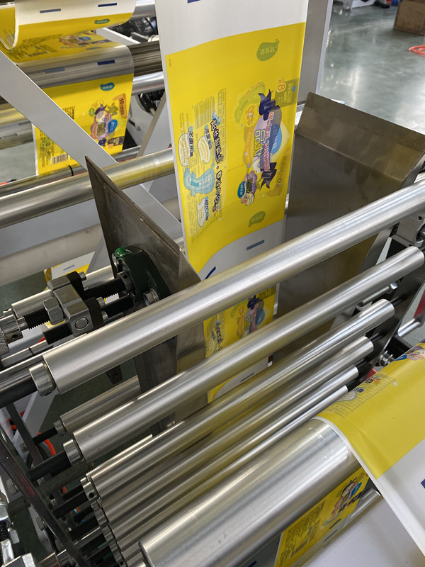 POF High Speed Outside Patch Bag Making Machine