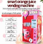 Orange Apple Juice Cold Drink Vending Machine 500W For Shop Supermarkets Malls