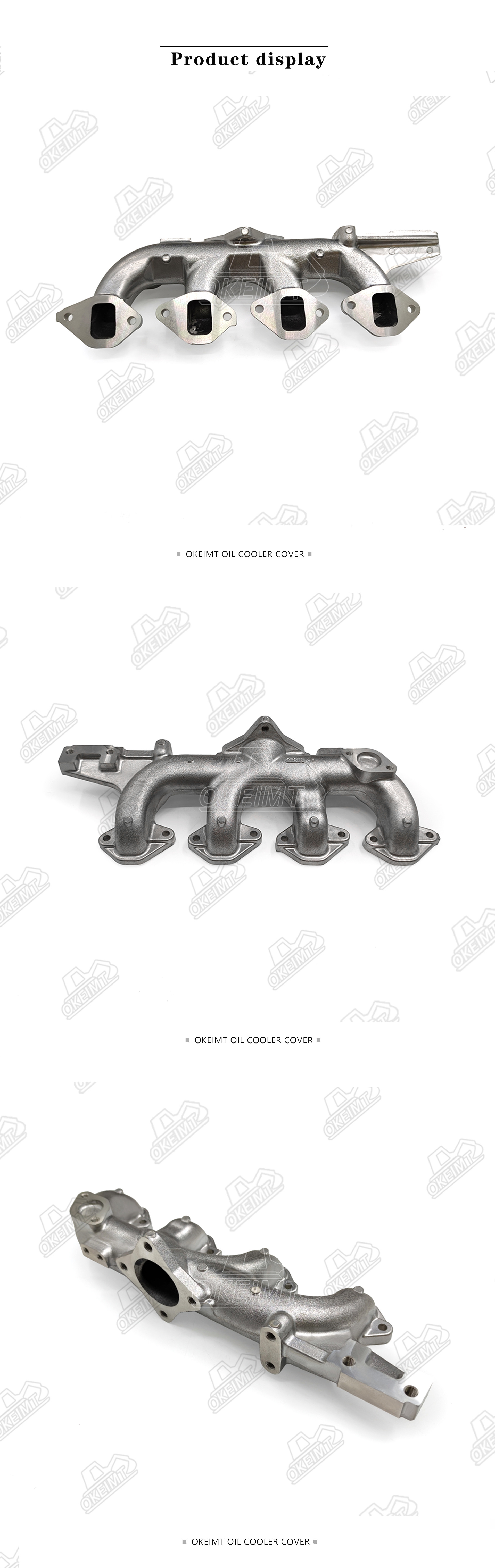 Exhaust Manifold For Isuzu 4JA1 4JC1 4JB1 4JG1 4JG2 8944519902 894451-9902