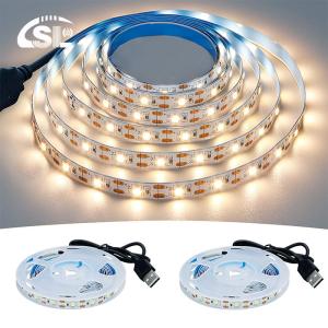 Quality 3- 120° Beam Angle 5v 120leds 8mm 4000K Natural One light one cut SMD2835 Led Strip Light wholesale