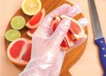 Black Disposable Pe Gloves Plastic Cheap Hand Food Grade Tpe Hair Salon
