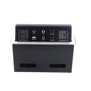 Quality Desktop Rj45 Pop Up Counter Outlet Power Outlet 10A OEM wholesale