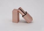 3.5g Gold Aluminum Empty Lipstick Tube , Lipstick Tube Packaging