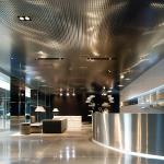 Stainless Steel Material Anti Dust / Wind Coated Steel Wind Break Wall Panel