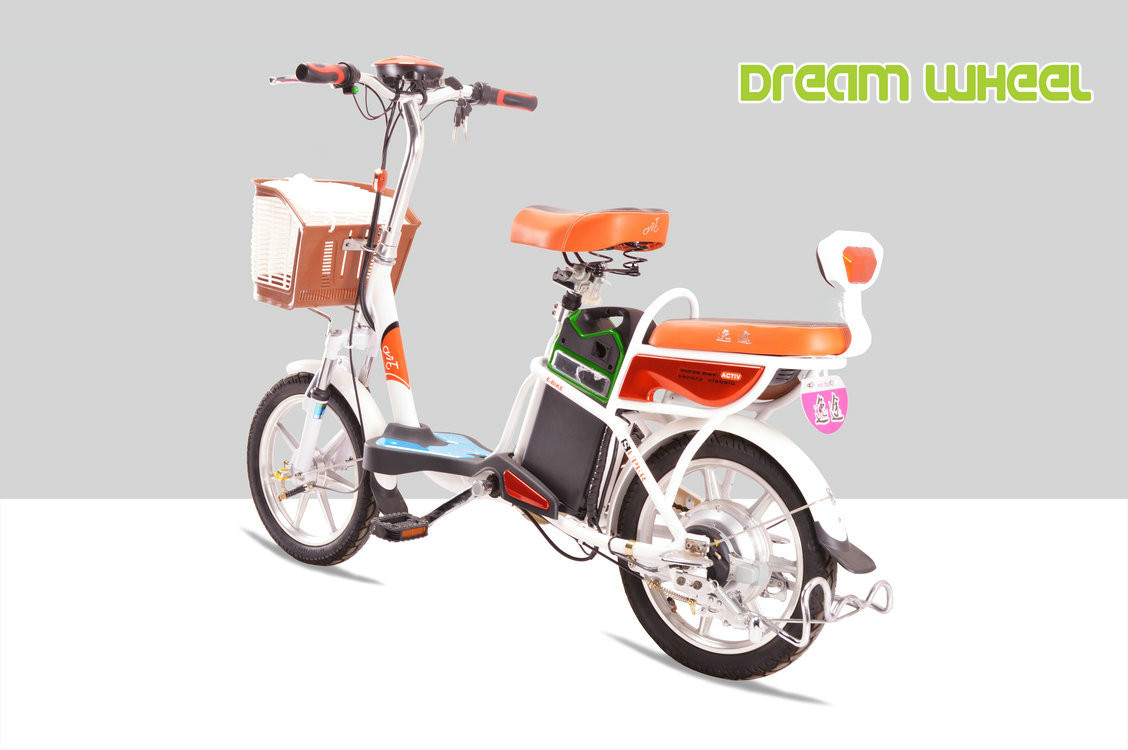48 Vlot 250W Pedal Assist Bicycle 12Ah Lithium Electric Bike Lightweight
