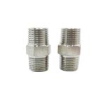 1/2inch G Thread 304 Stainless Steel Hydraulic Nipple for Heavy Duty Application