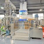 Stainless Steel PLC Vacuum Emulsifier Mixer Machine 150L Practical