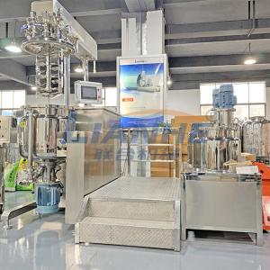 Quality Stainless Steel PLC Vacuum Emulsifier Mixer Machine 150L Practical wholesale