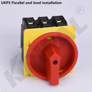 Quality IP65 Waterproof Rotary Isolator Switch 125A Four Pole IEC Standard wholesale