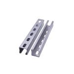 C Shaped Steel With ±1% Tolerance Galvanized Steel Strut Channel For Heavy Duty
