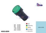Industrial Green Led Panel Indicator Lamp For Panels OEM Service