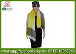 250g 140*140cm100%Acrylic woven jacquard plaid mixed color poncho Hot sale high