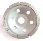 Single Row Diamond Cup Wheel , Metal Bonded Diamond Grinding Wheels