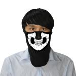 Wholesale New hot sale popular music party led mask Halloween raveface glow in