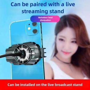 Quality G6 Cell Phone Air-Cooled Back-clip Refrigeration Artifact for Live PUBG Game Cooler for IPhone Samsung Xiaomi Universal Radiator wholesale