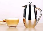 Pear Shape Double Wall Tea & Coffee Maker French Press Coffee Plunger 34oz