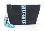 Portable Designed Small Makeup Bag , Makeup Brush Bag For Tavelling