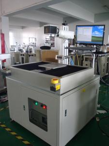 Quality Professional 50W Metal Laser Marking Machine , Crossing Moving Working Table wholesale