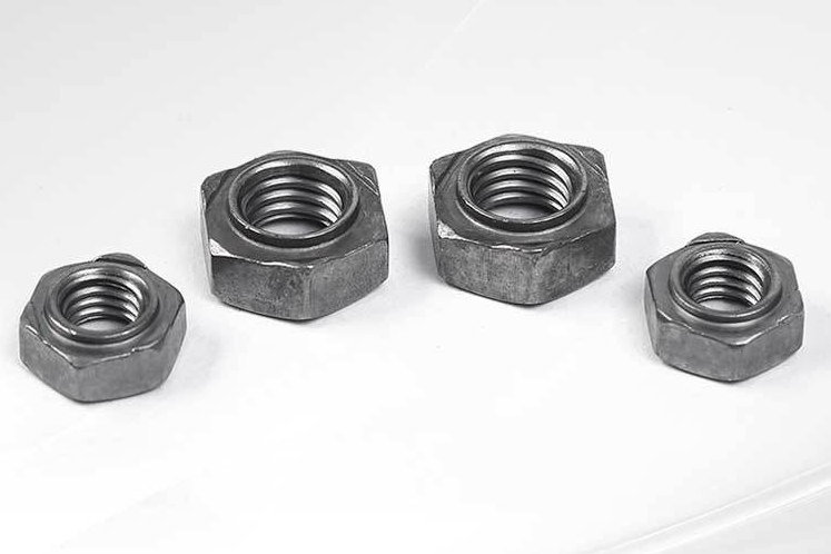 Imperial Measurement System M6 M8 M10 Bolts Length Hex Weld Nuts with Chrome Plated Finish Stainless Steel