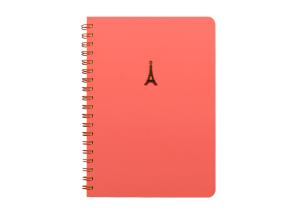 Quality Promotional Spiral Bound Book Printing Double Metal Decoration 8&quot;X10&quot; wholesale