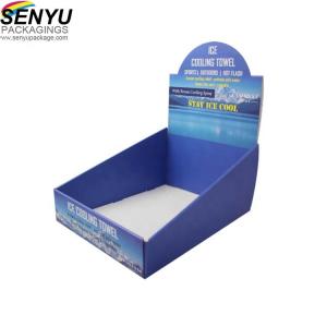 Quality Counter Cardboard Product Display Stands For Candy Energy Protein Chocolate Bar Paper wholesale