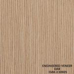 American Oak Engineered Wood Veneer Quarter Slice Cut 0.5mm Thinckness For Door