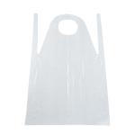 Disposable Medical Aprons , Thick Plastic Protective Clothing Aprons