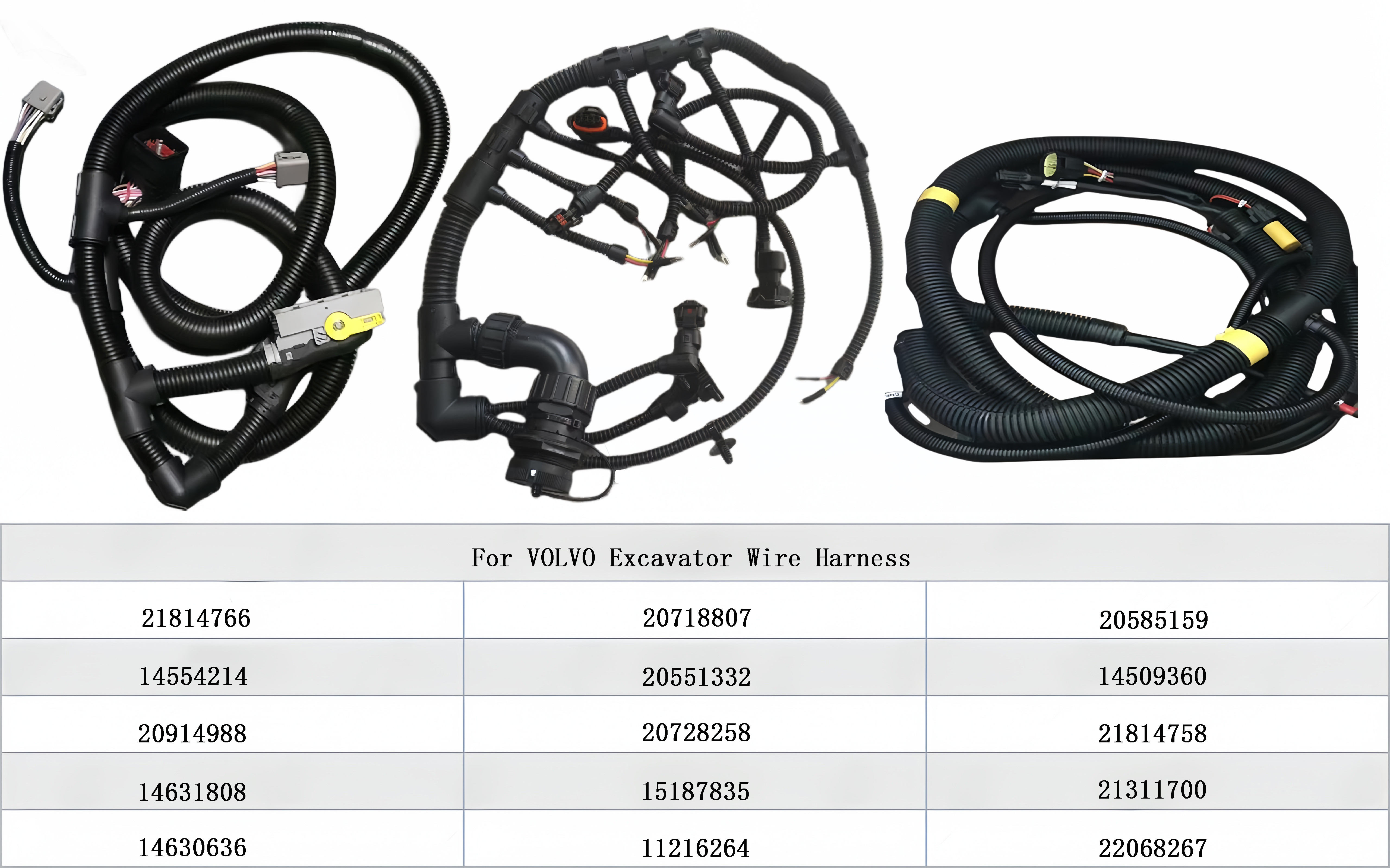 CAT C9 Engine Fuel Injector Wire Harness 419-0841 4190841 Injector Wiring Harness For Excavator E330C E336D