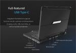 13.3 Inch Windows 10 Intel Industrial Rugged Laptop HDMI 1920x1080
