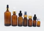 Essential Oil 10ml Empty Cosmetic Packaging Facial Oil Amber Glass