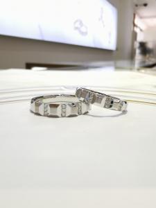 Quality Romantic Geometric OEM Women14.5 Anniversary Couple Rings wholesale