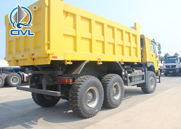 Howo Tipper 6x4 Sinotruk Dump Truck Euro 2 336hp/370hp Engine Hyva for Middle Lifting