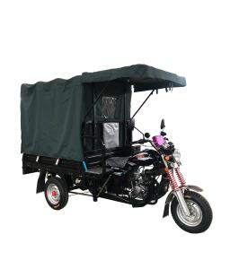Quality Enclosed Cabin 150cc 50km/H Covered Three Wheel Motorcycle wholesale