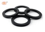 Black Waterproof Flat Ring NBR 70 Shore Rubber Washer For Subaquatic Equipment