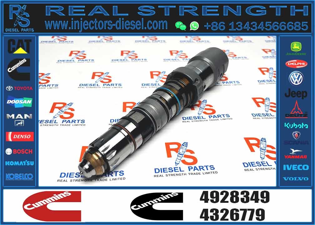 Common rail injector fuel injecto 4326779 4928346 4928349 for QSK23 Excavator QSK23 QSK45 QSK60