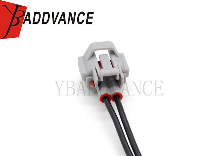 Slot Injector Pigtail Wire Connector 2 Pin Nippon Denso Bottom 15cm Length