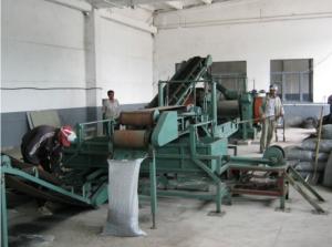 Quality XKP560 Old Tyre Powder Making Machine 45Kw Tire Shredding Machine wholesale