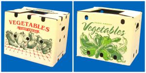 Quality strong corrugated vegetable box with holds wholesale