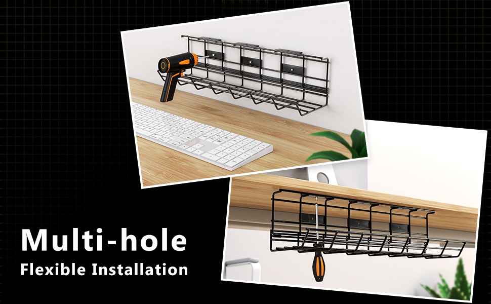 Keep Your Cables Neat and Tidy with This Folding Rack Cable Management Organizer