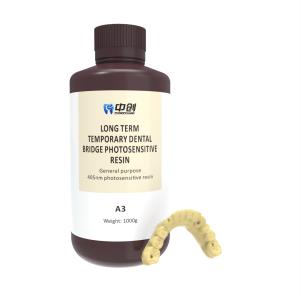 Quality Temporary Crown Biocompatible Resin Dental Bridge Photosensitive Resin wholesale