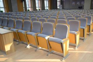 Quality Walnut Movie Theater Seats Foam Density Church Theater Chair wholesale