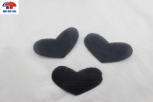 Quality Baby Girls Touch Tape Hook And Loop Hair Clips / Hair Accessories , Heart Shape wholesale